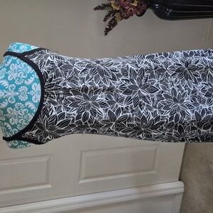 Long Floral Lounge Dress